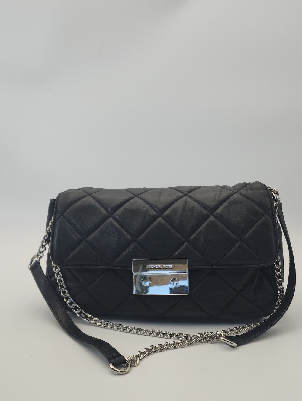 Michael Kors Sloan quilted bag in black